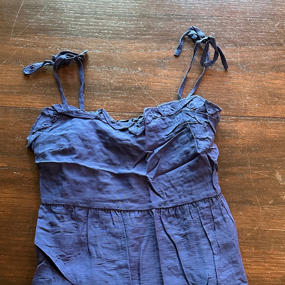 BCBG Paris Navy Blue Midi Dress